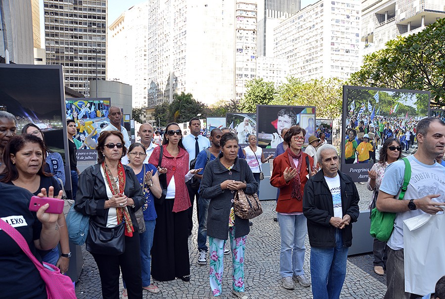 Exposição fotográfica revive a JMJ