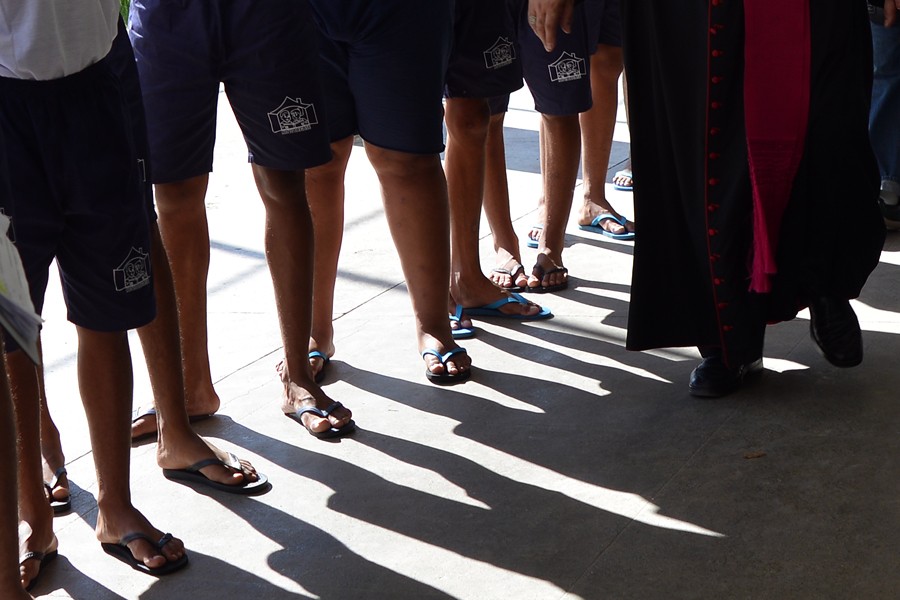 Imagem missionária de São Sebastião é acolhida na Ilha do Governador