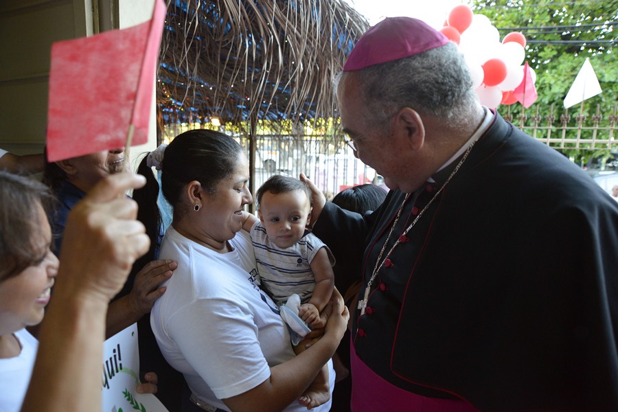 Imagem missionária de São Sebastião é acolhida na Ilha do Governador