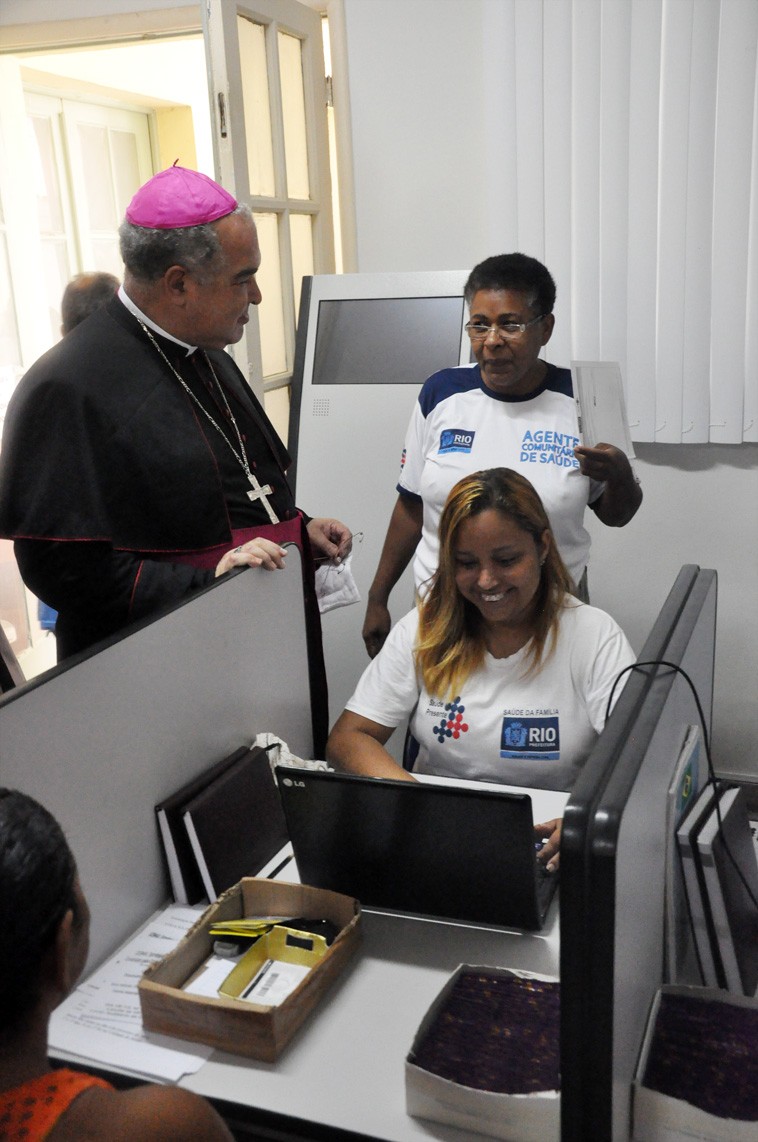 Imagem peregrina de São Sebastião visita a Ilha de Paquetá