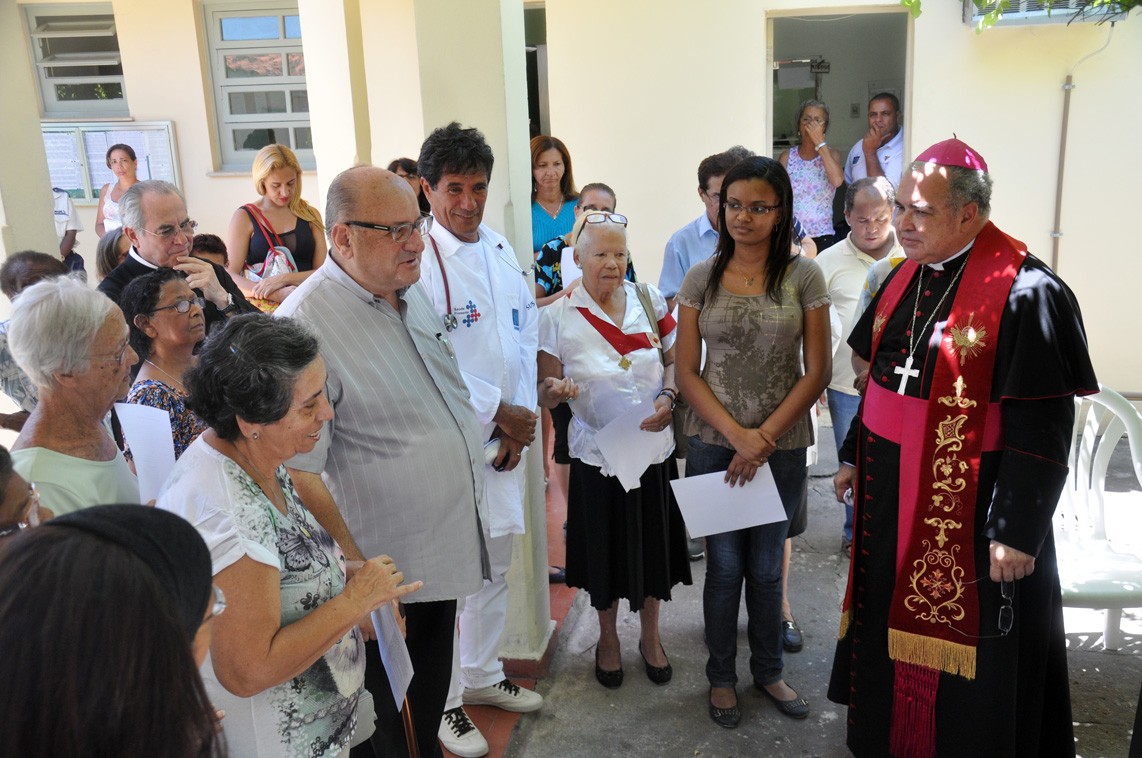 Imagem peregrina de São Sebastião visita a Ilha de Paquetá