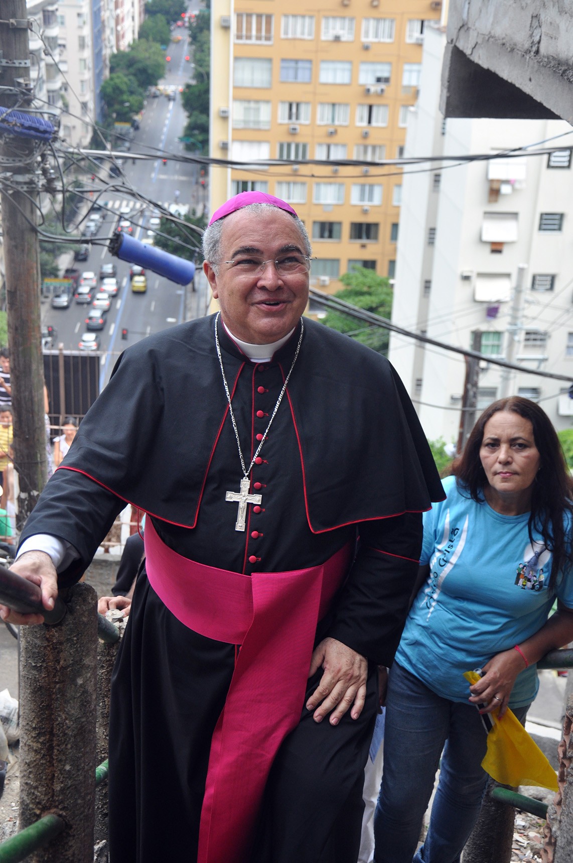 Comunidade vive tarde de fé no Rio