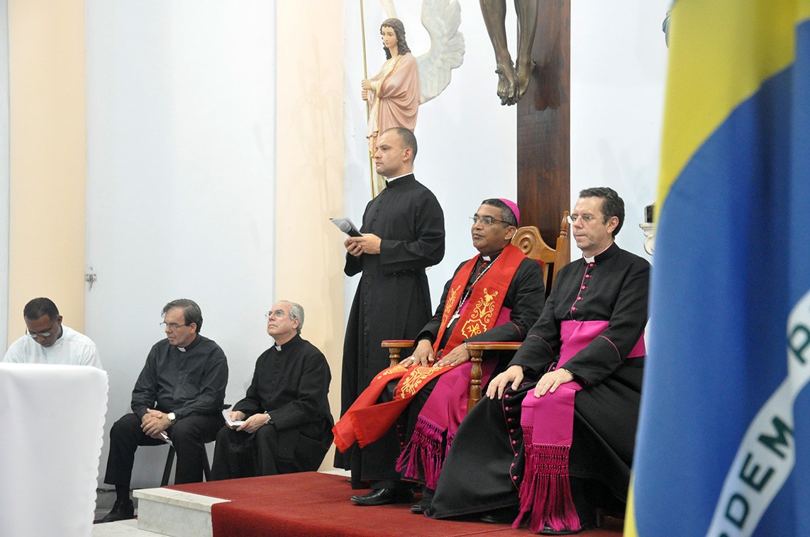 Comunidades terapêuticas recebem imagem peregrina de São Sebastião
