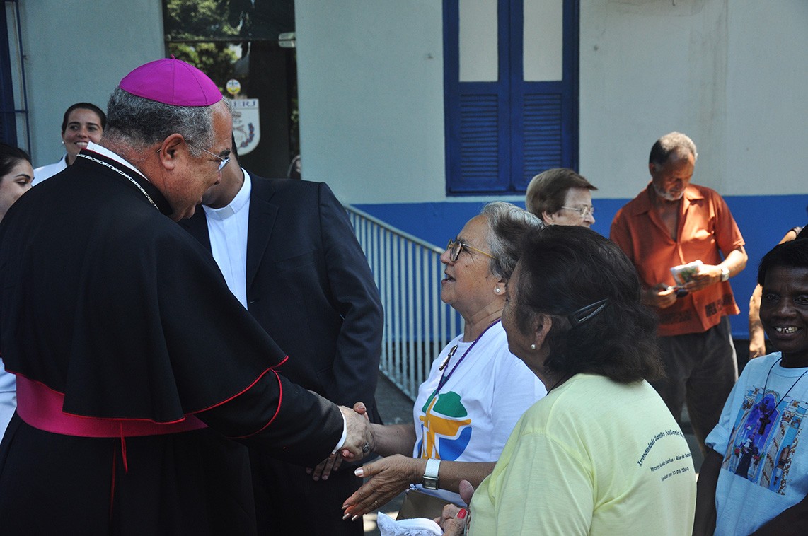 Imagem de São Sebastião leva a mensagem da esperança e da caridade
