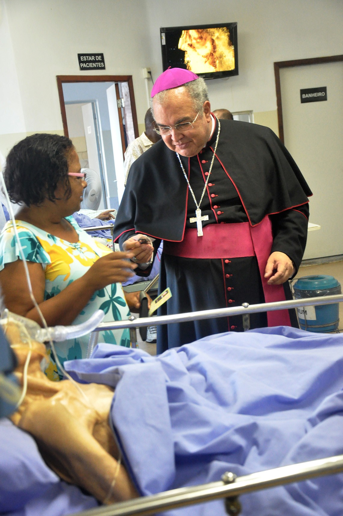 Imagem de São Sebastião leva a mensagem da esperança e da caridade