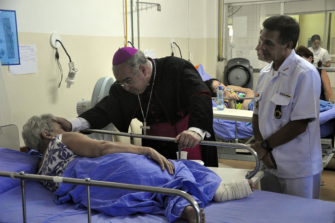 Imagem de São Sebastião leva a mensagem da esperança e da caridade