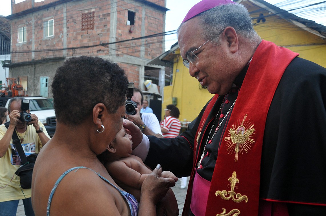 Imagem de São Sebastião leva a mensagem da esperança e da caridade