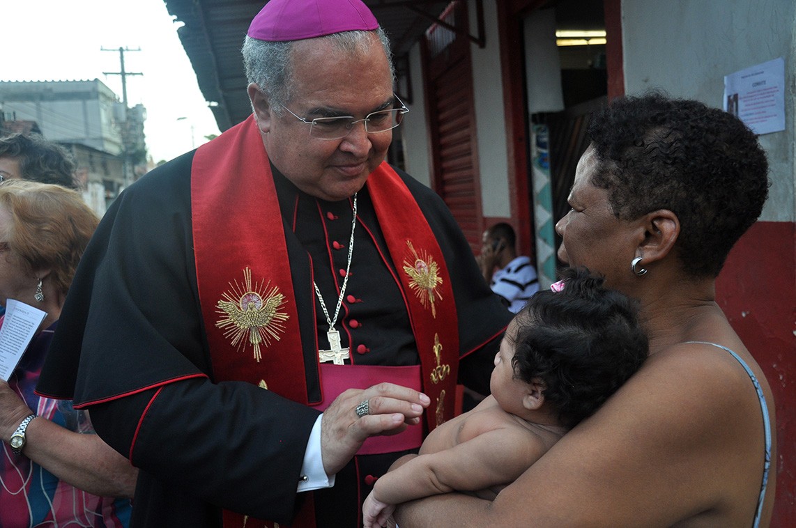 Imagem de São Sebastião leva a mensagem da esperança e da caridade