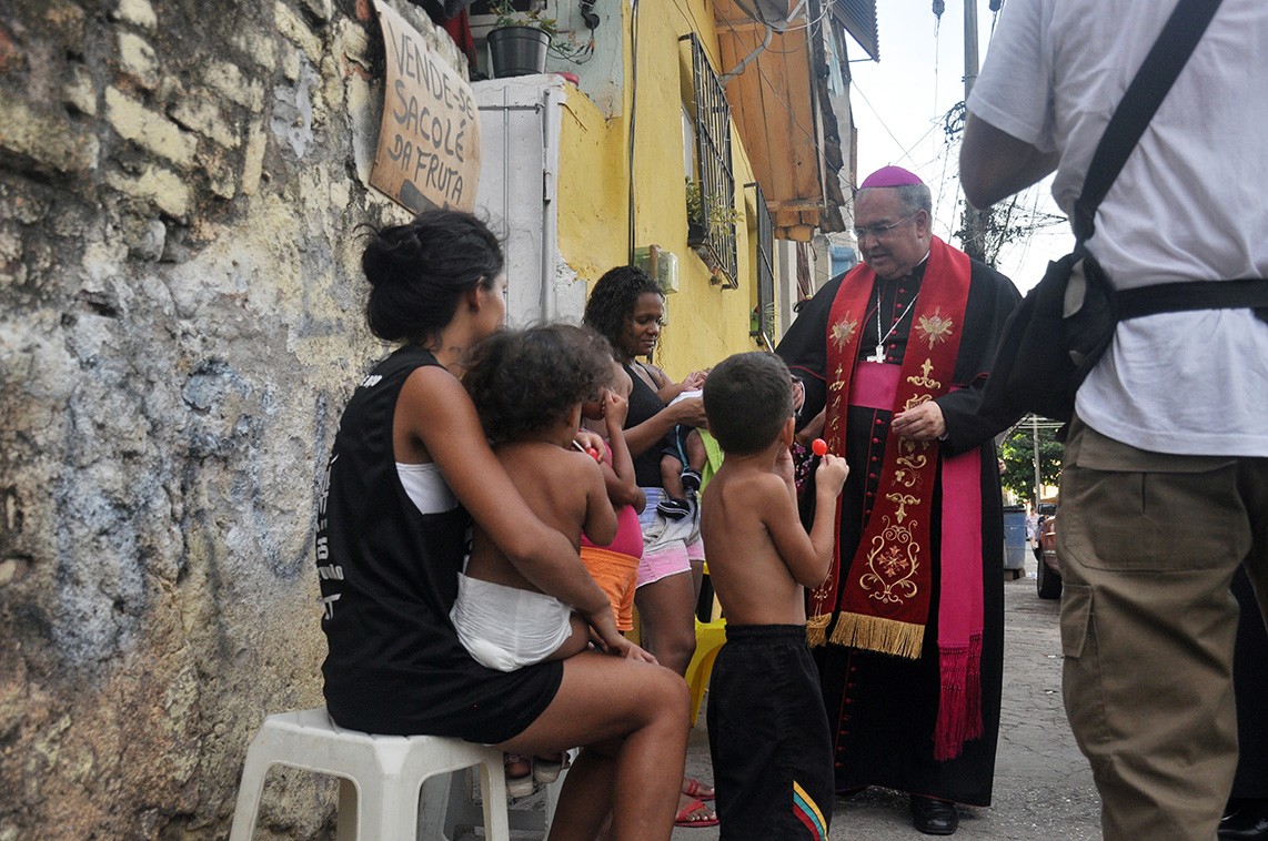 Imagem de São Sebastião leva a mensagem da esperança e da caridade