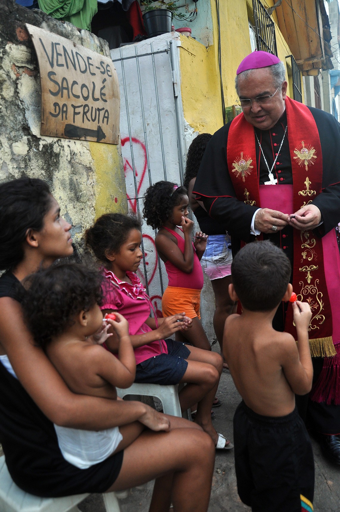 Imagem de São Sebastião leva a mensagem da esperança e da caridade