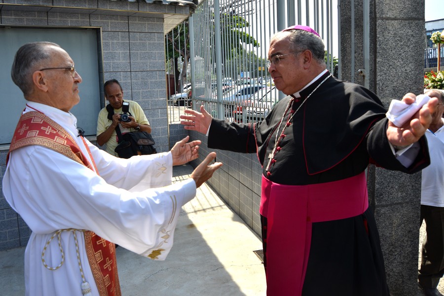 São Sebastião visita a Zona Norte do Rio