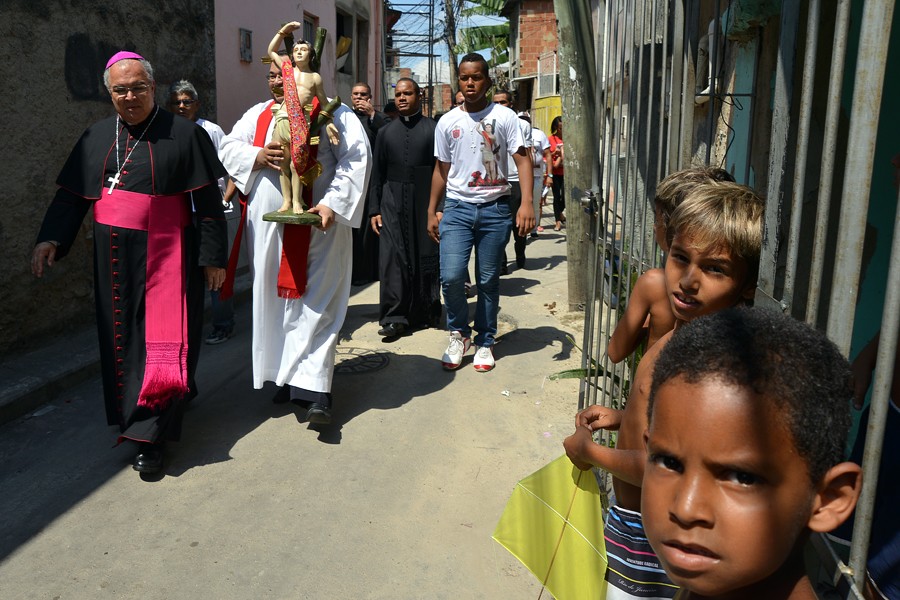 São Sebastião visita a Zona Norte do Rio