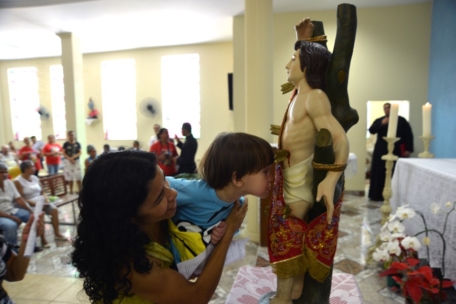 São Sebastião visita a Zona Norte do Rio