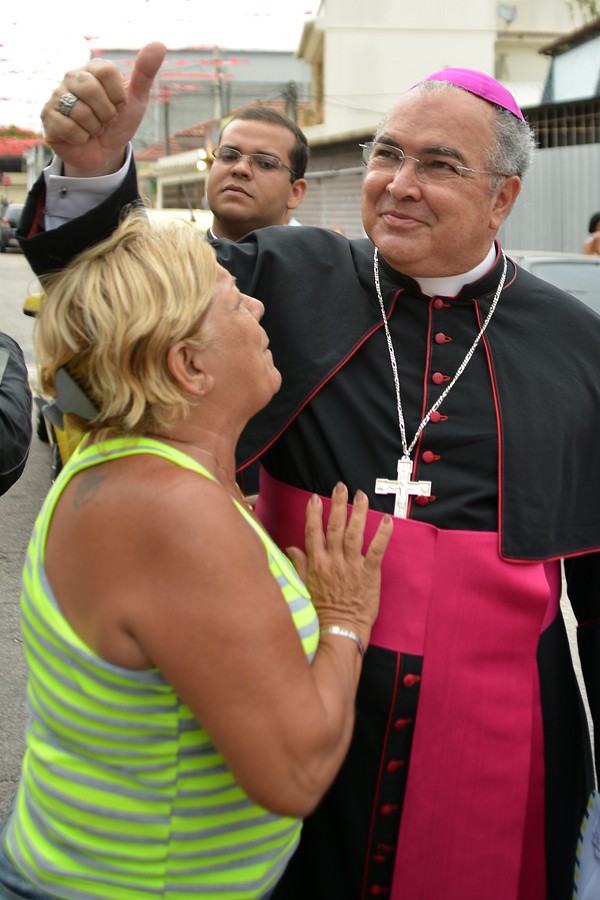 São Sebastião visita a Zona Norte do Rio