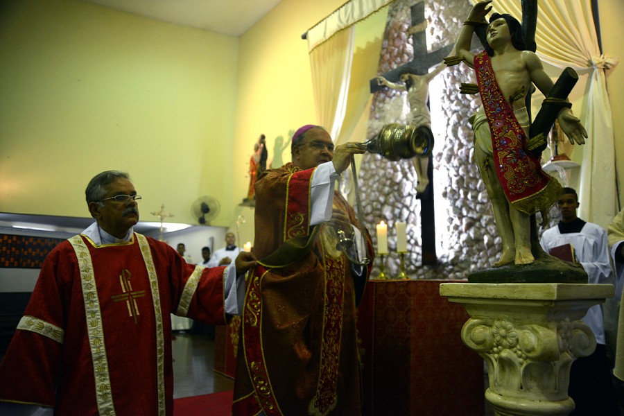 São Sebastião visita a Zona Norte do Rio