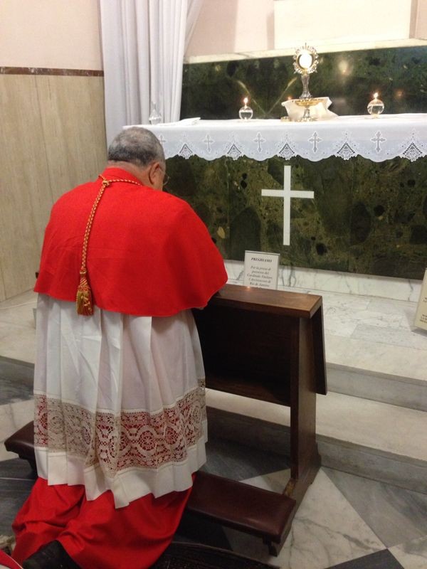 Dom Orani toma posse de sua Igreja em Roma