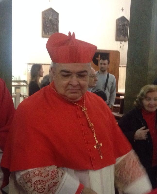 Dom Orani toma posse de sua Igreja em Roma